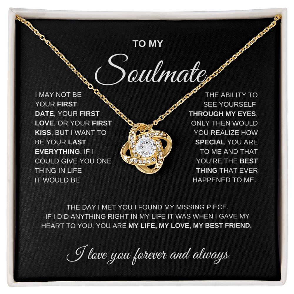 Soul Mate Love Knot Necklace